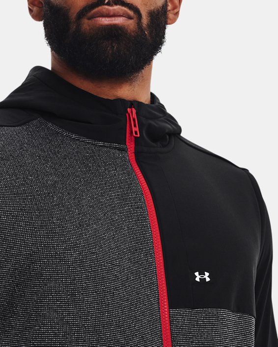 Men's UA Storm SweaterFleece Vest, Black, pdpMainDesktop image number 3